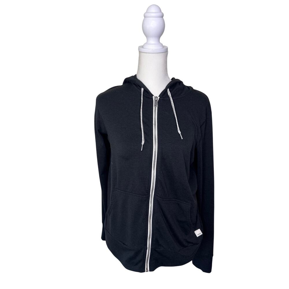 VUORI Style #VW268 Halo Performance Hoodie 2.0 Black Heather Size Small
